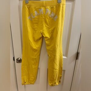 VS Pink yellow joggers